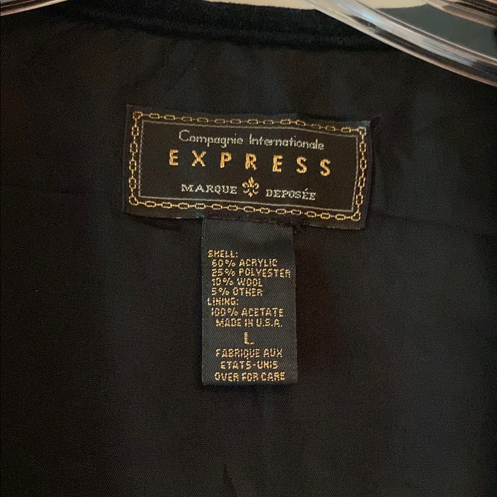 Express Classic Black Vest